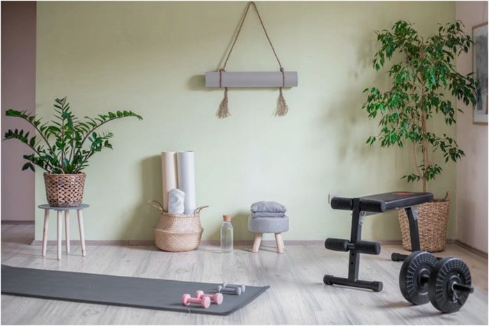 10 лучших цветов краски для домашнего спортзала от Benjamin Moore