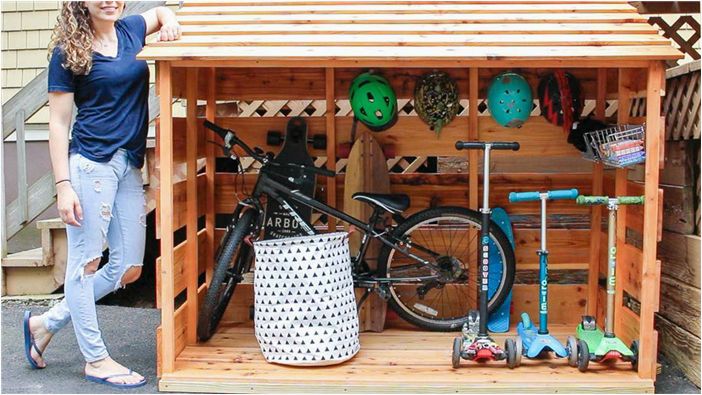 20 идей DIY для хранения на открытом воздухе