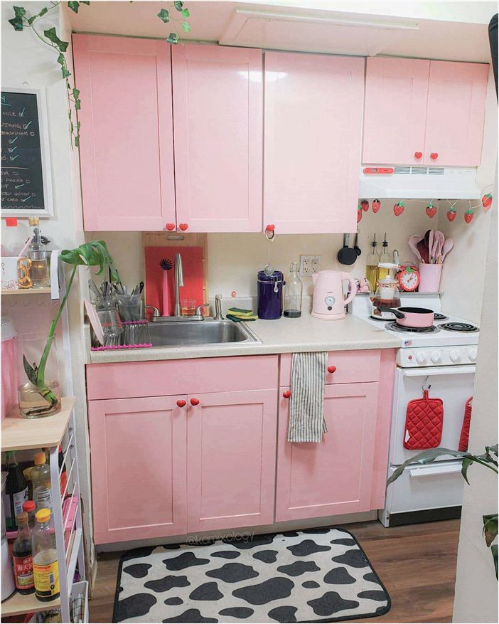 (розовых, кухонь, о-о-очень, счастливые) 25 розовых кухонь, которые о-о-очень счастливые