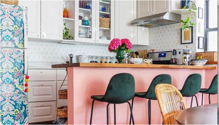 (розовых, кухонь, о-о-очень, счастливые) 25 розовых кухонь, которые о-о-очень счастливые