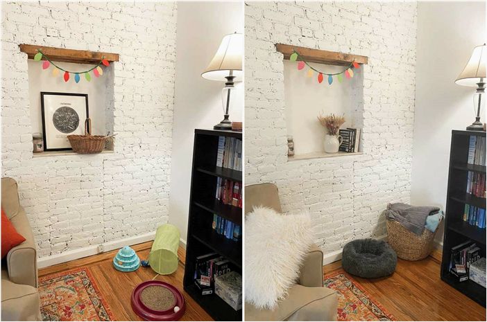 (задача, hygge, your, home, challenge) Задача Hygge Your Home Challenge — преобразить уголок, потратив всего 50 долларов
